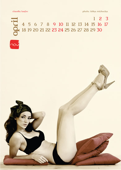 Tango Nou Berlin Calendar 2011: April » Claudia Laufer